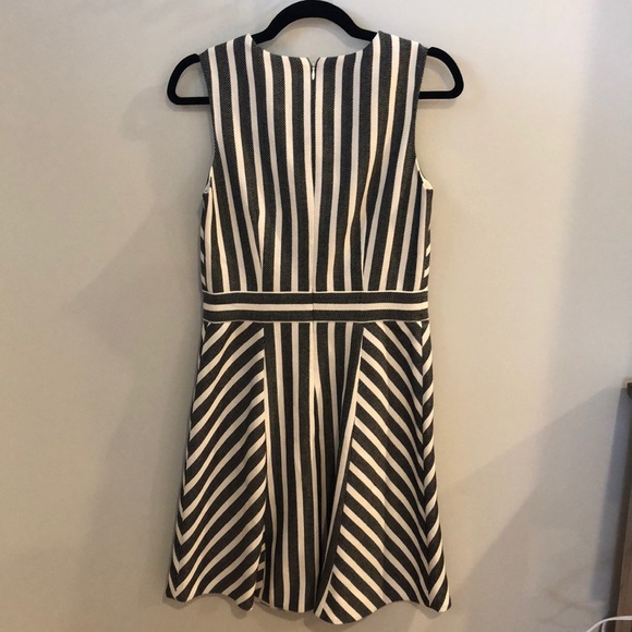 J. Crew black and white striped dress, NWT - Picture 3 of 3